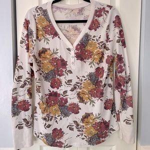 Floral long sleeve
